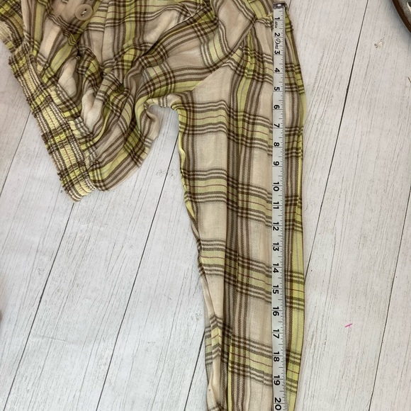 Free people Its the Good Life Plaid Top - Picture 7 of 10